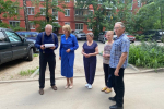 Ирина Рублевская приняла участие в приемке работ, выполненных по проекту «Наш город»