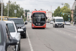 Новый низкопольный троллейбус «Синара-6254» вышел на тестовую обкатку в Туле