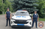 Тульские госавтоинспекторы помогли оперативно доставить больного в медучреждение