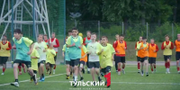 Юные футболисты из Арсеньево посетили тренировку тульского "Арсенала" - ТК Первый Тульский