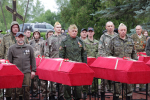 В Белевском районе состоялось перезахоронение останков 117 бойцов Красной Армии