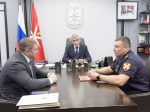 Руководитель регионального управления Росгвардии встретился с Губернатором Тульской области Дмитрием Миляевым