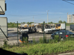 В Левобережном микрорайоне Тулы сгорели одиннадцать автомобилей: фото пожара