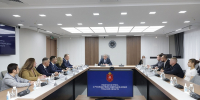 Дмитрий Миляев встретился с руководством региональной общественной организации «Федерация дзюдо» - Департамент по спорту и туризму