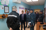 Уполномоченный по правам человека в Тульской области Александр Головин посетил следственный изолятор №1 г. Тулы