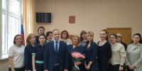 Коллективы Советского районного суда г.Тулы и мировых судей поздравили судью А.С. Бездетнову с назначением на новую должность - Советский районный суд