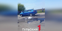 Стали известны подробности аварии с участием мотоциклиста в Киреевском районе - ТК Первый Тульский