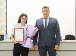 Тульских полицейских наградили почётными грамотами администрации города