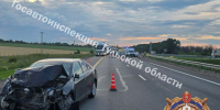 В Тульской области столкнулись два автомобиля - Молодой коммунар