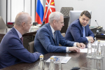 Дмитрий Миляев встретился с руководством компании «Гланит»
