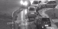 Автоледи протаранила пять автомобилей во дворе жилого дома в Туле - ИА Тульская служба новостей