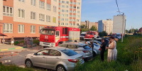 Из пожара в многоэтажке в тульском поселке 2-й Западный эвакуировали 15 человек - ИА Тульская служба новостей