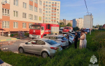 Из пожара в многоэтажке в тульском поселке 2-й Западный эвакуировали 15 человек
