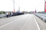 Дмитрий Миляев открыл движение по путепроводу в Узловой