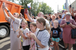Дмитрий Миляев открыл движение по путепроводу в Узловой