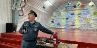 Тульские спасатели напомнили о пожарной безопасности взрослым и детям - МЧС