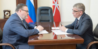 Дмитрий Миляев провел рабочую встречу с министром труда и социальной защиты РФ Антоном Котяковым - ГТРК