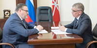 Дмитрий Миляев провел двустороннюю встречу с Антоном Котяковым - Правительство области