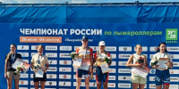Виктория Лукашова и Виктория Невьянцева —чемпионки России в эстафете 6х2,5 по лыжероллерам - Министерство спорта