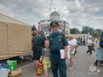 Тульские спасатели приняли участие в фестивале «День пряника»