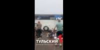 Появилось видео первых минут после ДТП с автобусом под Тулой - ТК Первый Тульский