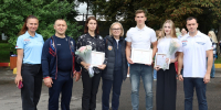 Евгений Смолянинов и Дарья Герасимова наградили спортсменов в честь Дня физкультурника - ИА Тульская пресса.Ru