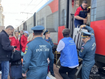 Дети из Курской области прибыли в тульский оздоровительный лагерь