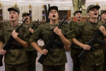 Молодые бойцы из Тульской области стали солдатами Преображенского полка