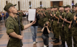 Молодые бойцы из Тульской области стали солдатами Преображенского полка