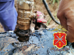 Из магистрального нефтепровода в Одоевском районе украли 18,5 тонн дизтоплива
