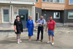 Ирина Рублевская приняла участие в приемке работ по проекту «Наш город»