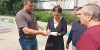Дарья Герасимова приняла участие в приемке работ по проекту «Наш город» - Единая Россия