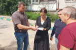 Дарья Герасимова приняла участие в приемке работ по проекту «Наш город»