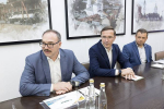 Дмитрий Миляев встретился с директором по стратегическому развитию компании «ЭФКО» Владиславом Романцевым