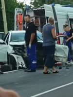 В тройном ДТП на трассе М-2 "Крым" под Плавском пострадали четыре человека