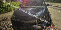 В Узловском районе автомобиль Opel врезался в три питбайка - Комсомольская Правда