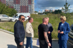 Ирина Рублевская приняла участие в приемке работ по ремонту автодороги Тула-Калуга