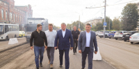 Илья Беспалов проконтролировал ход дорожного ремонта на улицах Тулы - ИА Тульская служба новостей