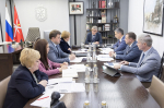 Дмитрий Миляев провел рабочую встречу с Ольгой Гремяковой