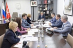 Дмитрий Миляев провел рабочую встречу с Ольгой Гремяковой