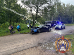 Пьяный мотоциклист столкнулся с автомобилем в Тульской области