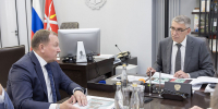 Губернатор Миляев встретился с сенатором от Тульской области Михаилом Борщевым - ИА Тульская служба новостей