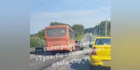 Пассажирский автобус попал в ДТП на трассе «Тула – Щекино»: есть пострадавший - ИА Тульская служба новостей
