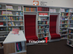В Узловой открылась модельная библиотека с сенсорными книгами