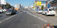 Туляк неудачно перешел дорогу - Молодой коммунар