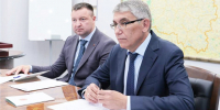 Дмитрий Миляев провел встречу с президентом Федерации дзюдо России Сергеем Соловейчиком - Министерство спорта