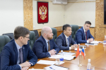 Дмитрий Миляев обсудил перспективы сотрудничества с руководством компании Грейт Волл Мотор Рус