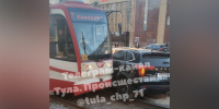 ДТП с трамваем произошло на улице Металлургов в Туле - ИА Тульская служба новостей