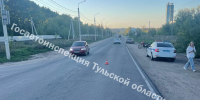 Мотоциклист без прав устроил ДТП в Ефремове - ТК Первый Тульский