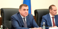 Алексей Дюмин поздравил Дмитрия Миляева с Днем города и области - ИА Тульская пресса.Ru